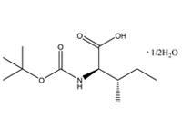 N-（叔丁氧羰基）-L-<em>異</em>亮氨酸半水合物，98%（HPLC）